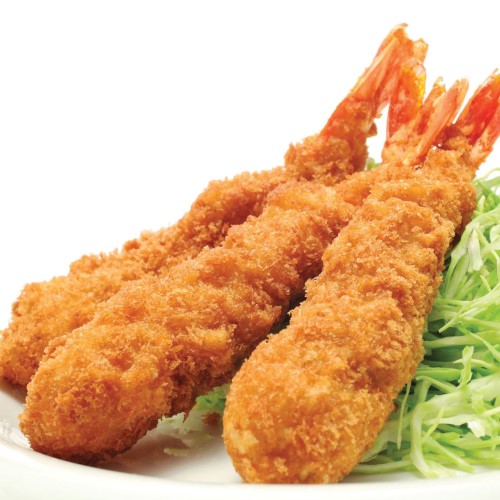 Panierte Shrimps